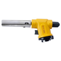 Пальник газовий з пьезоподжигом подовжена 19х150мм 360 ° (СИЛА - Інструмент)