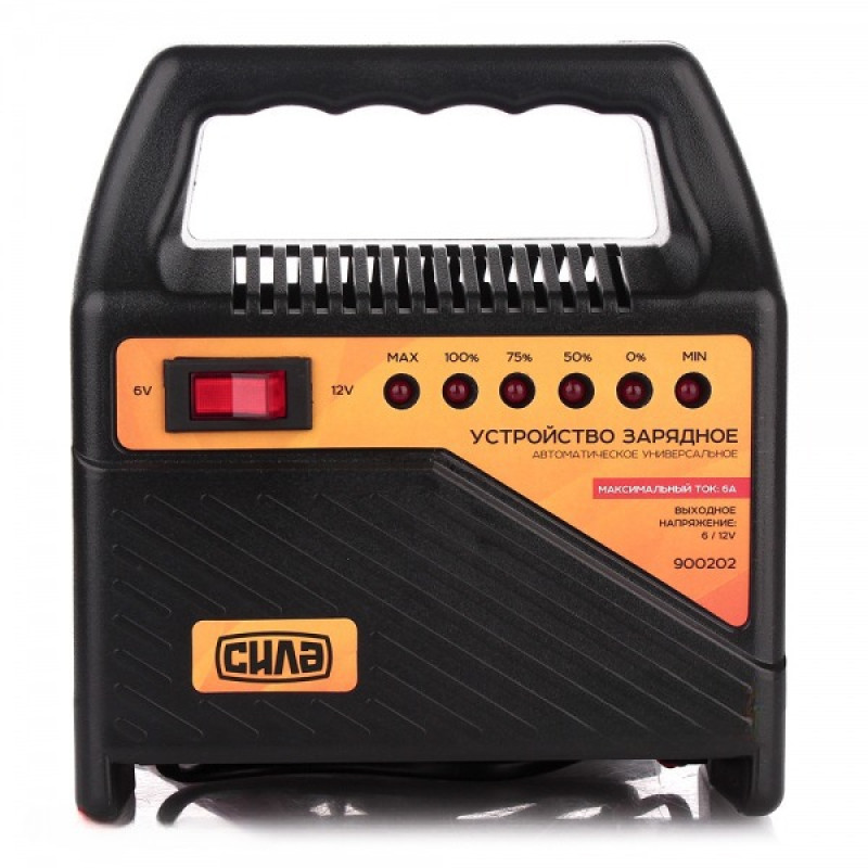 Пристрій зарядний 6А 6 / 12В (світлодіодний індикатор)