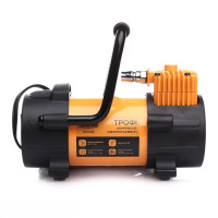 Компресор однопоршневий ПРОФІ 40 л/хв. 10 Атм. (кручений шланг 5м, клеми АКБ / прикурювач)