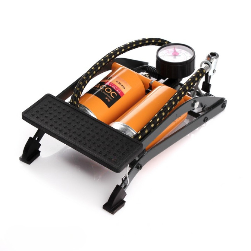 Насос ножний двопоршневий 55х100 (СИЛА - Інструмент)