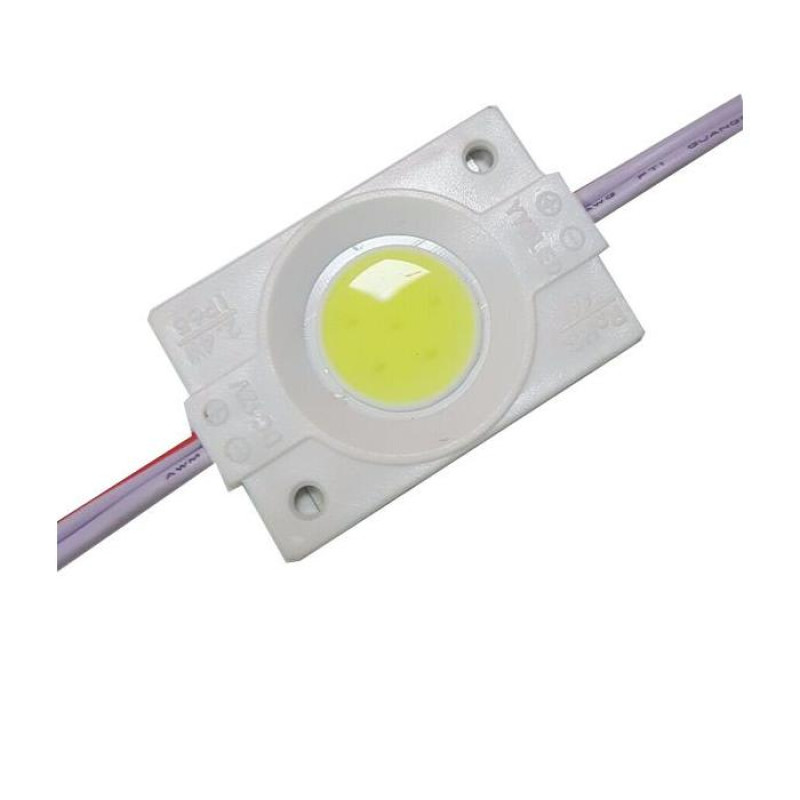 # 097 МТК-СОВ-Round-1Led-W-2,4W світлодіодний модуль білий (cob 1шт, 46 мм)