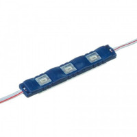 # 092/3  MTK-5730-3Led-B-1W 12V Plastic світлодіодний модуль (smd 5730 3шт, 75мм)