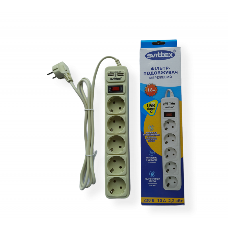 Мережевий фільтр-подовжувач 