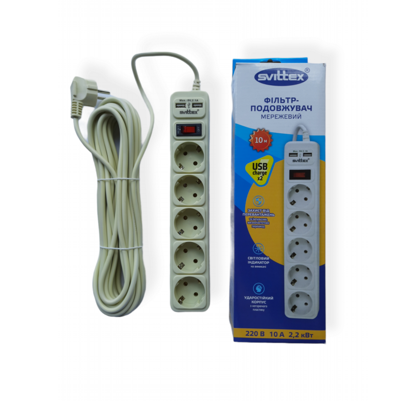 Мережевий фільтр-подовжувач 