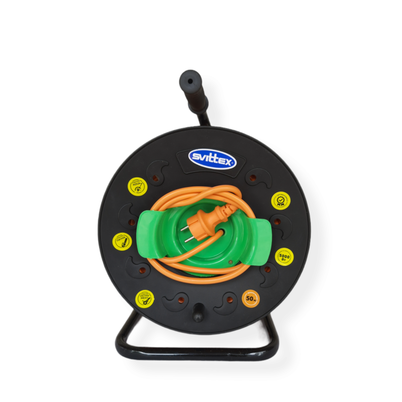 Подовжувач на котушці з виносною розеткою 