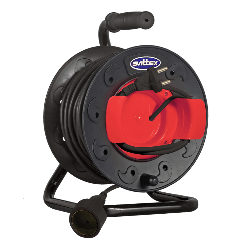 Подовжувач на котушці з виносною розеткою  