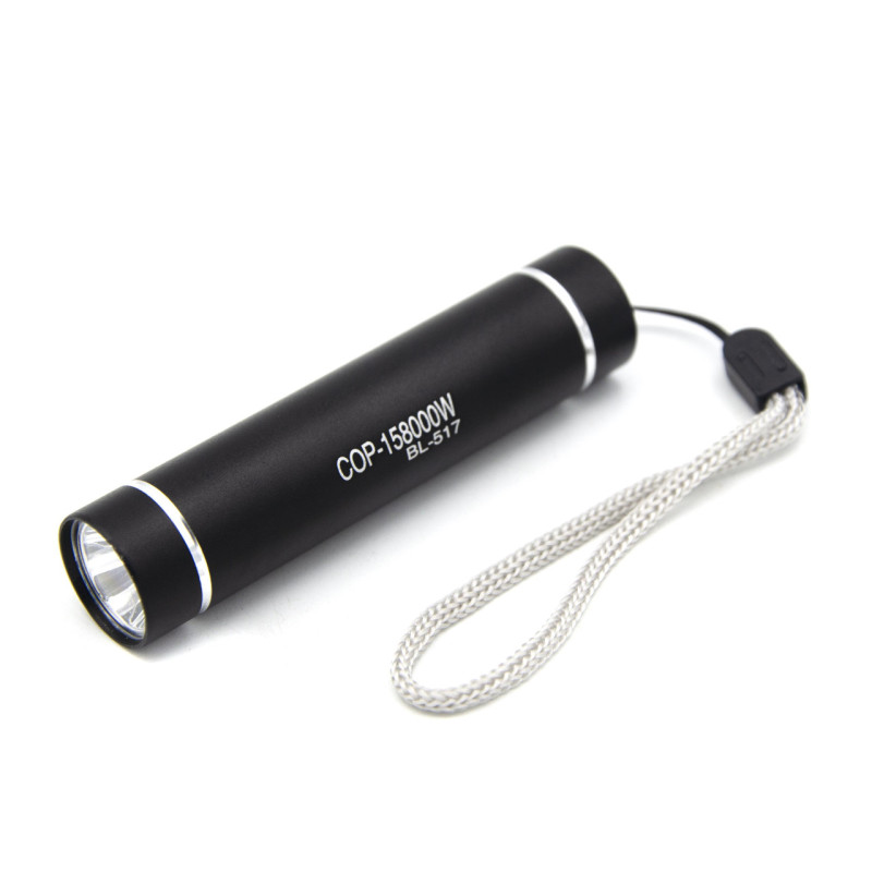 Ліхтар Police B517-XPE, вбудований акумулятор, ЗУ mircoUSB, ремінець