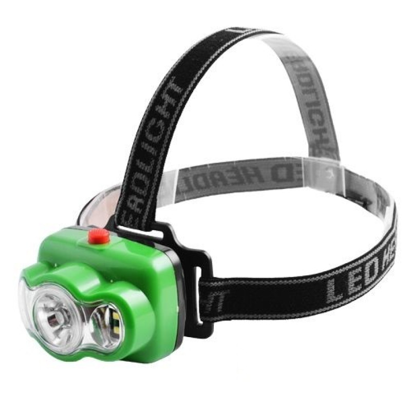 Ліхтар на лоб пластик KK-3620-1LM+4SMD, 3xAAA