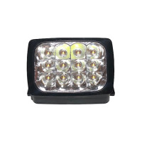 Ліхтар 1837 на лоб, акумуляторний 1200 mA/h +ЗП, 12LED 75*55*40 мм