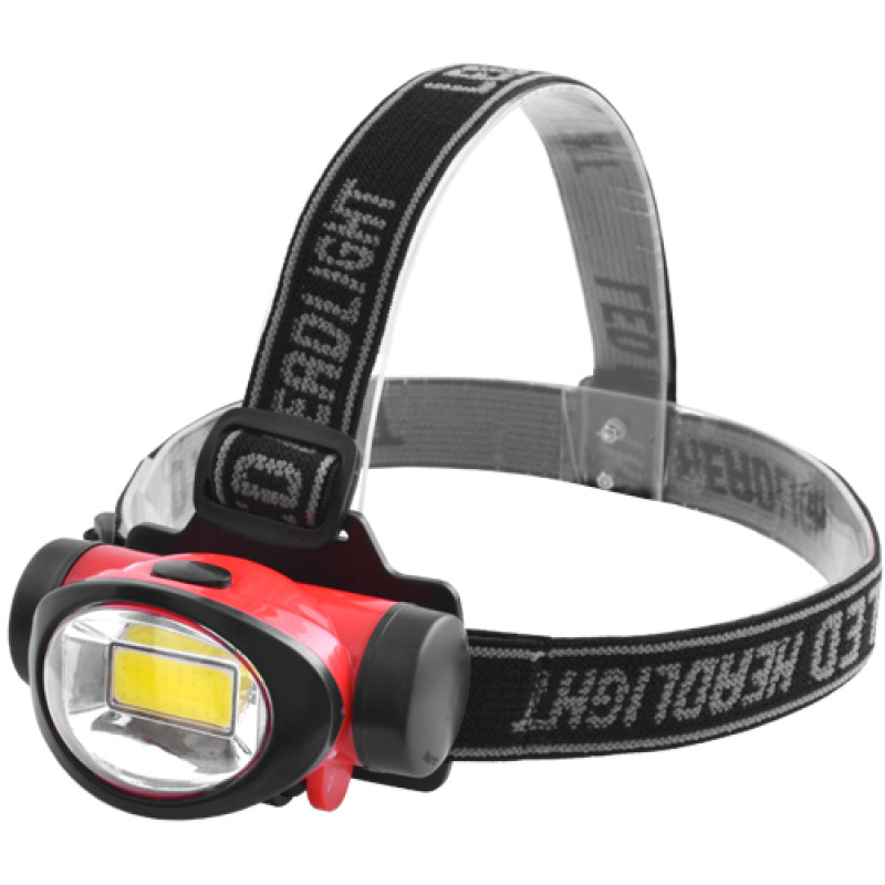 Ліхтар 603-COB (182) на лоб COBкрист, 3 режими, 3*AAA, 80*55*40мм