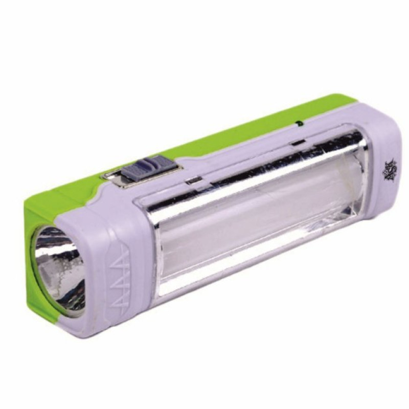 Ліхтар 1029 акумуляторний, 1W+9 SMD бічна панель, 142*40*38мм