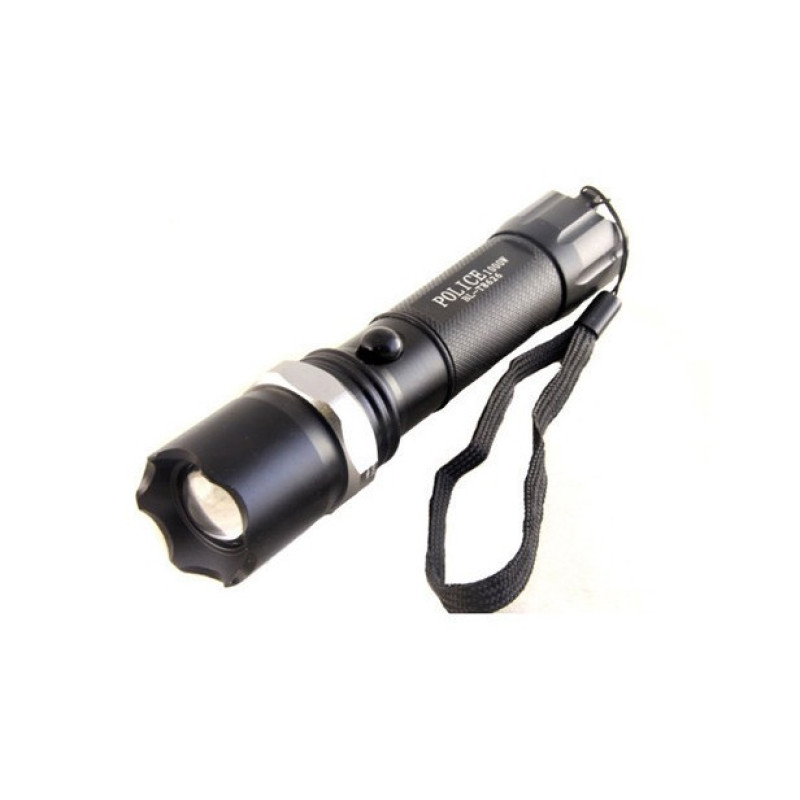 Ліхтар аналог 8626-50000w (088) POLICE DIMMER МОНОкріст, 3 режими, бічна кнопка, 155*30*30мм, 3*ААА