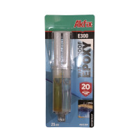 Епоксидний клей в шприці водостійкий Akfix Е300 (Akfix Ukraine)