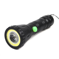 Ліхтар 449 ZOOM, 1МОНОкріст+COB по колу, 3*AAA