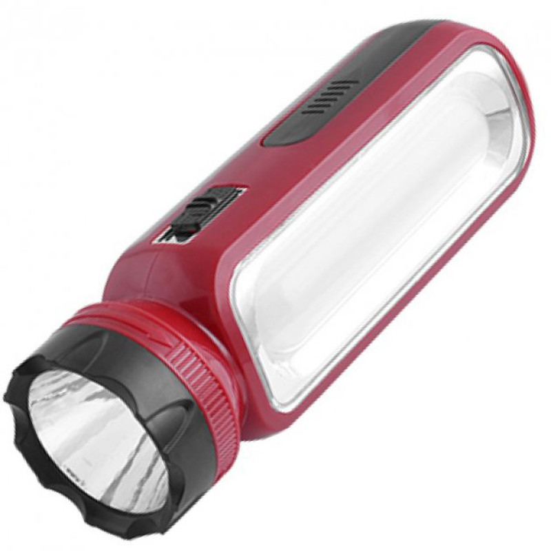 Ліхтар 1050 акумуляторний, 1W+11 SMD збоку панель, 174*49*52мм