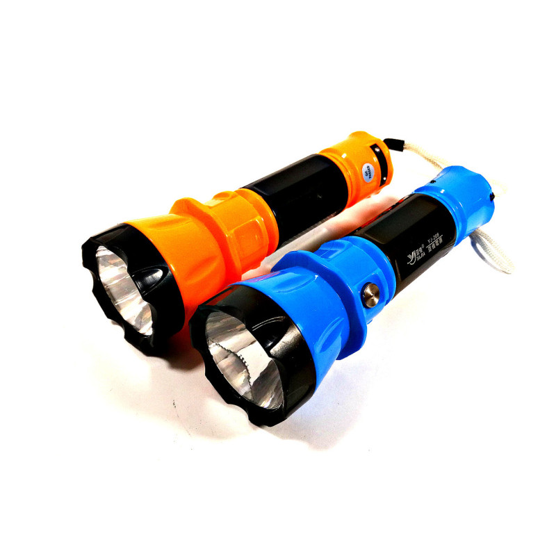 Ліхтар 208 акумуляторний, 1МОНОкріст, 2 режими, 165*50*38мм