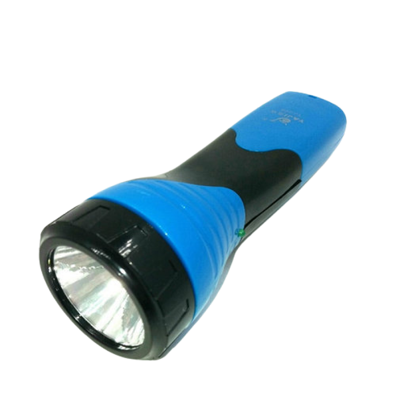 Ліхтар 209 акумуляторний, 1МОНОкріст, 2 режими, вилка, 170*55мм