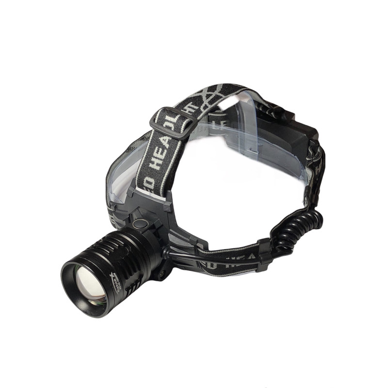 Ліхтар 140 на лоб P90LED POLICE DIMMER, 3 режима, 2*18650 Li-ion акк.