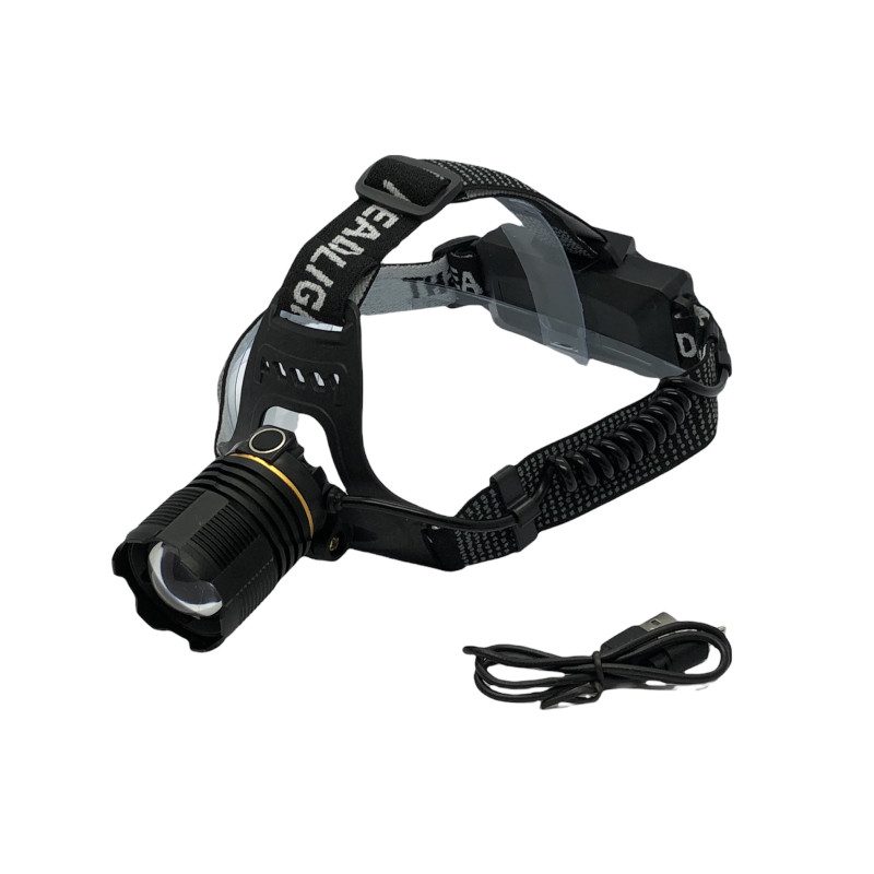 Ліхтар 161 на лоб P90LED POLICE DIMMER, 3 режима, 2*18650 Li-ion акк.