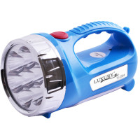 Ліхтар 2804 акумуляторний, 7 led, з маяком (3 в 1) 13*8*6см