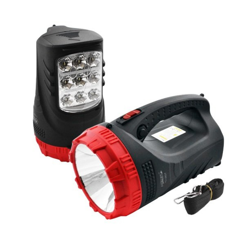Ліхтар 2827, 3W+9LED/25LED