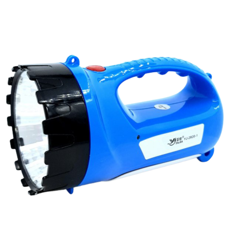 Ліхтар 2820-1 акумуляторний, 1W+15Крист, з маяком, d90mm, 195*105мм