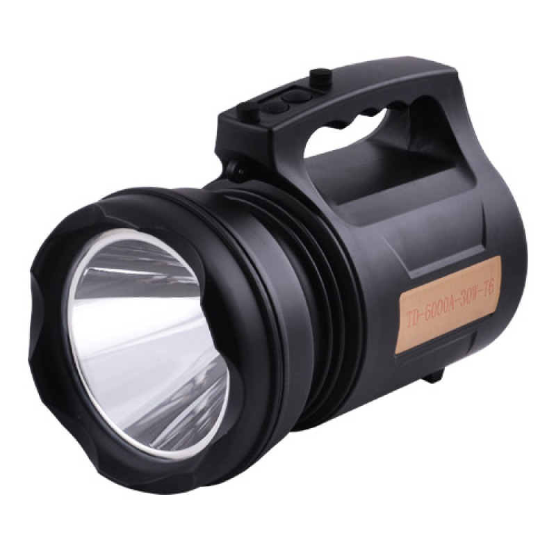 Ліхтар переносний TD-6000A-30W-T6, ЗУ 220V, вбудований акумулятор