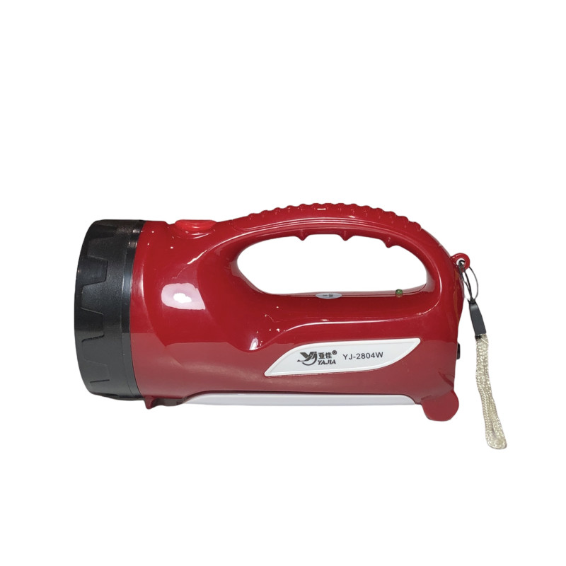 Ліхтар 2804W акумуляторний, 1МОНОкріст + 6Крист, з маяком, d70mm, 13*8*6см