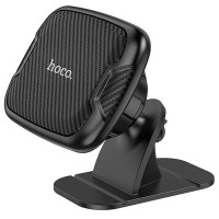 Автотримач Hoco CA66 Sagittarius series center console magnetic car holder Black