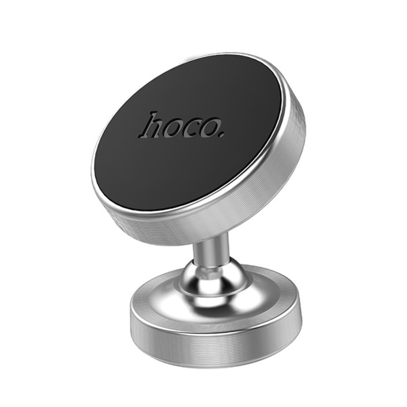 Автотримач Hoco CA36 Dashboard metal Magnetic in-car holder Silver