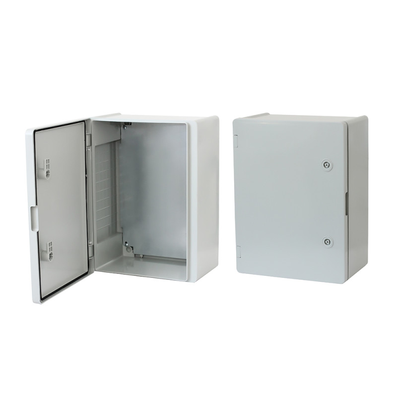 Щит ERKA 024, 400*500*210 з монтажною панеллю,опалові двері IP 65