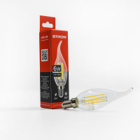 Лампа світлодіодна ETRON Filament Power 1-EFP-134 С37 tailed E14 6W 4200К  