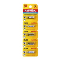Батарейка Raymax Alkaline 27А 12V блістер 5/50