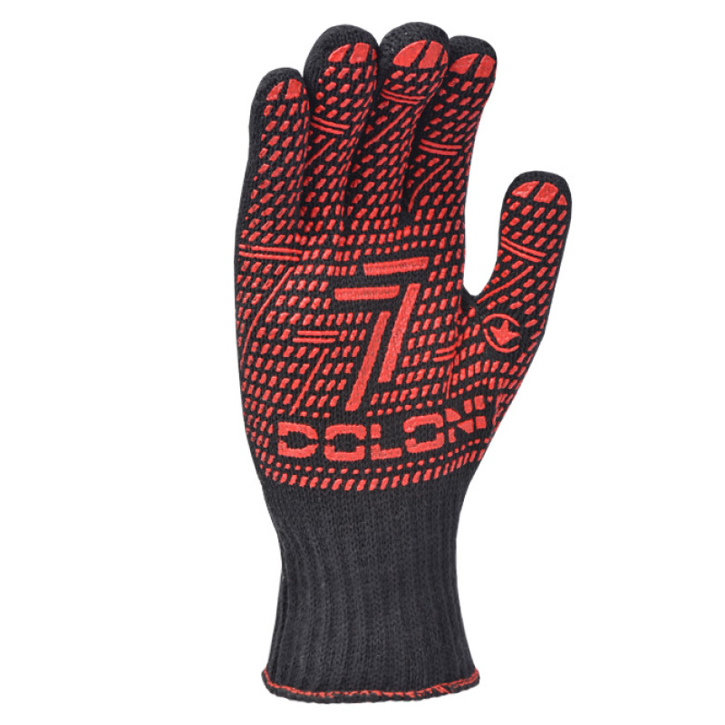 Перчатка Днепр Арт 10319 трикотаж чорні 