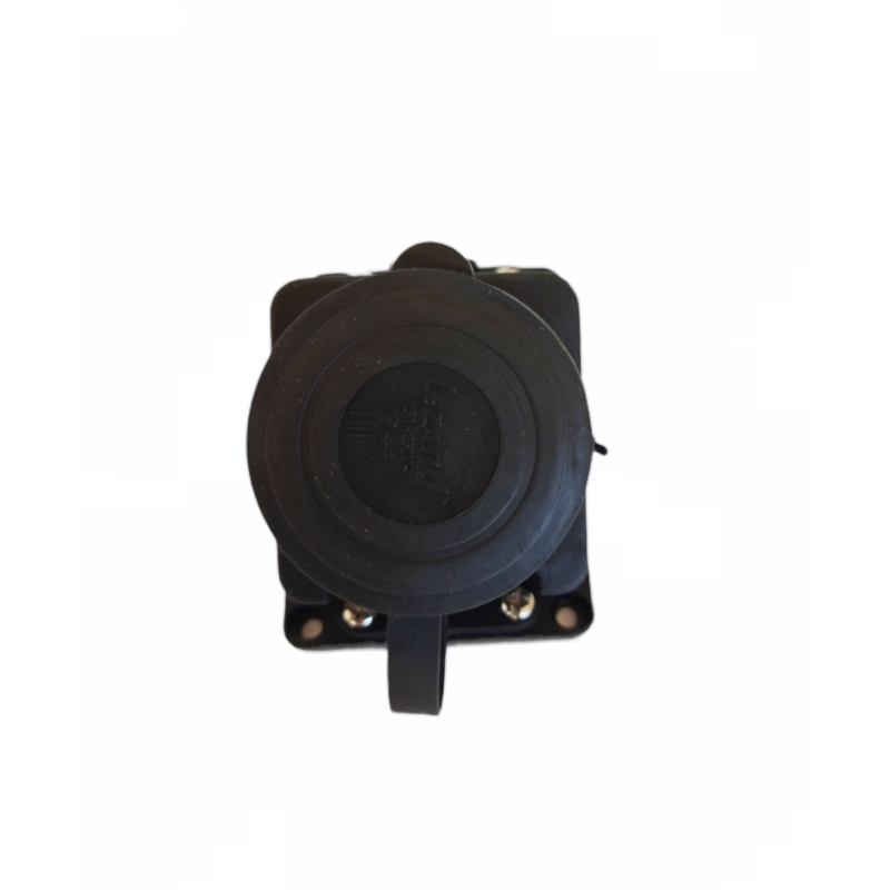 Розетка похила із заглушкою (каучук) Lezard (1/12/120 шт)