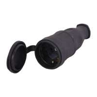 Роз'єм з заглушкою (каучук) Lezard (1/24/240 шт)