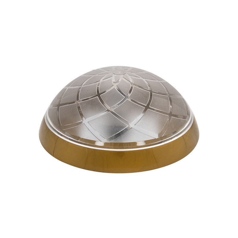 Світильник ERKA 1127D.i-G, настінно-стельовий з вбудованим датчиком руху, 26 W, прозорий, Е27, ІР 20