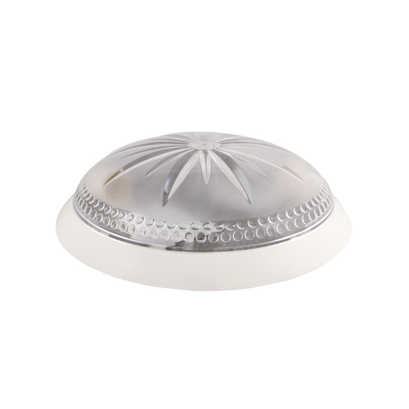 Світильник ERKA 1149D.i, настінно-стельовий з вбудованим датчиком руху, 2*26 W, прозорий, Е27, ІР20