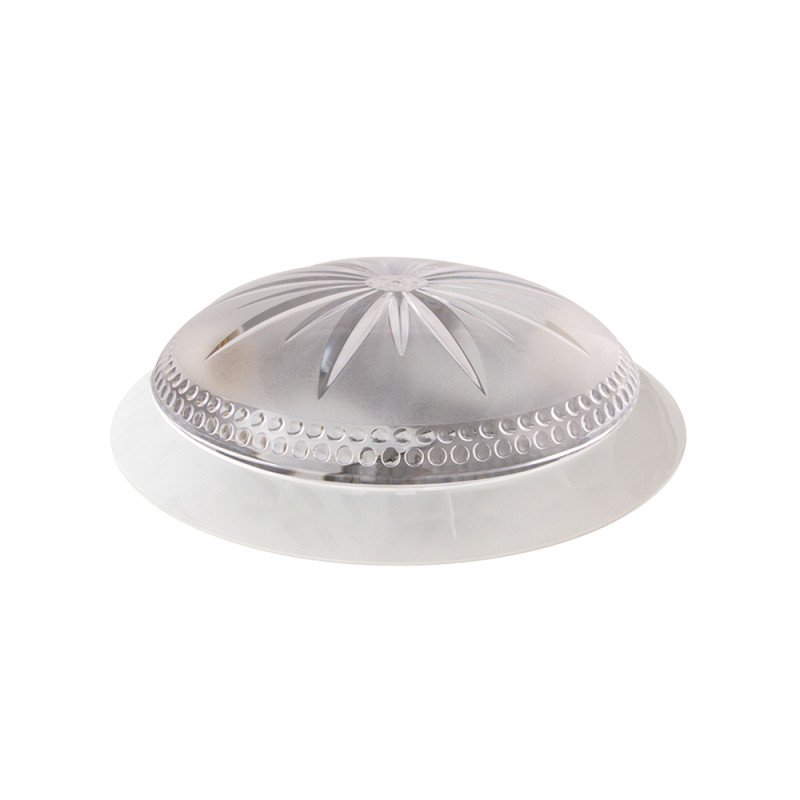 Світильник ERKA 1149D.i-Р, настінно-стельовий з вбудованим датчиком руху, 2*26 W, прозорий, Е27