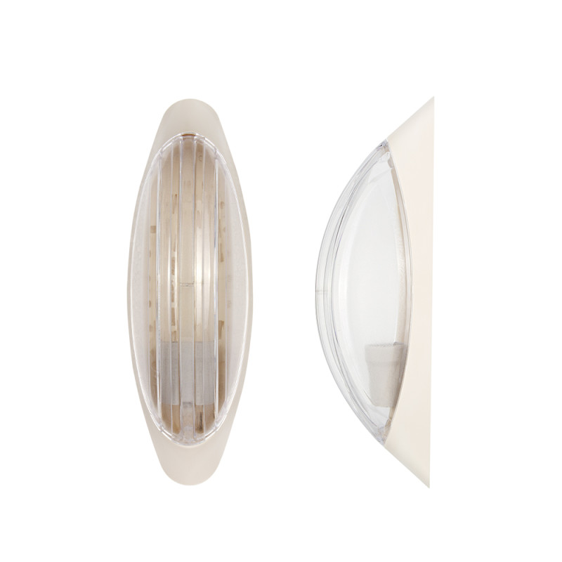 Світильник ERKA 1205D.i-К, настінно-стельовий з вбудованим датчиком руху, 26 W, прозорий , Е27, ІР20