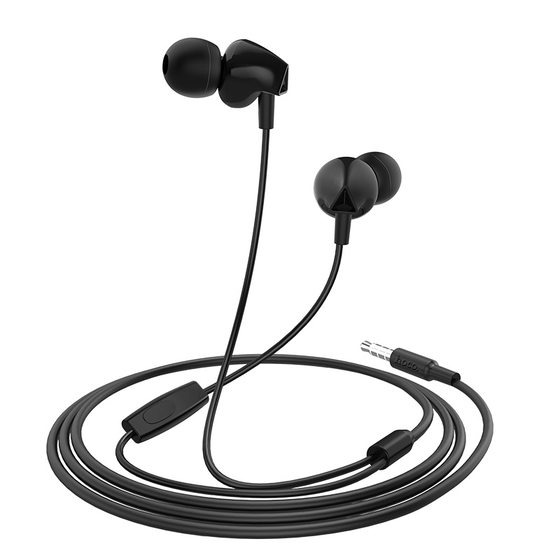 Навушники HOCO M60 Perfect sound universal earphones with mic Black 