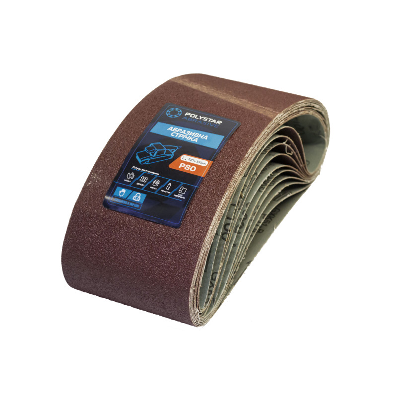 Лента бескінечна 100х610 мм P80   10шт./уп