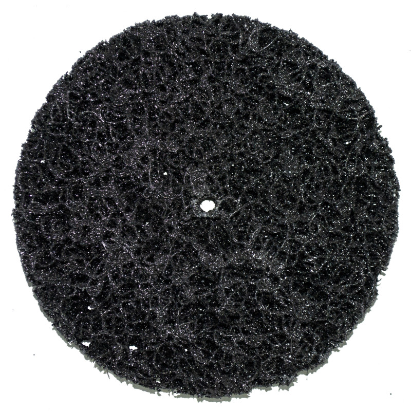 Круг зачисний без основи чорний d-125 мм 1шт./уп