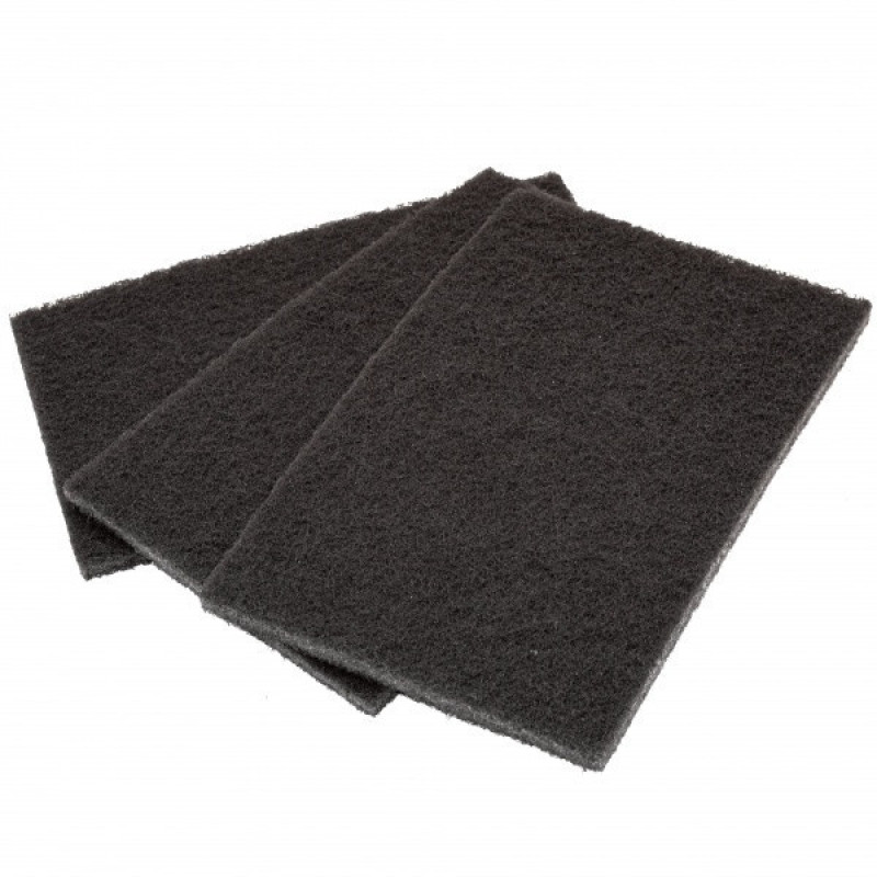 Скотч брайт лист 150*230 мм Р320 коричневий 1шт./уп