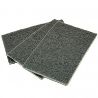 Скотч брайт лист 150*230 мм Р1000 сірий   1шт./уп