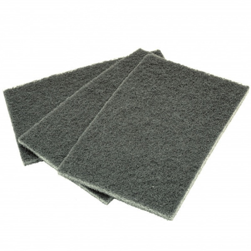 Скотч брайт лист 150*230 мм Р1000 сірий   1шт./уп