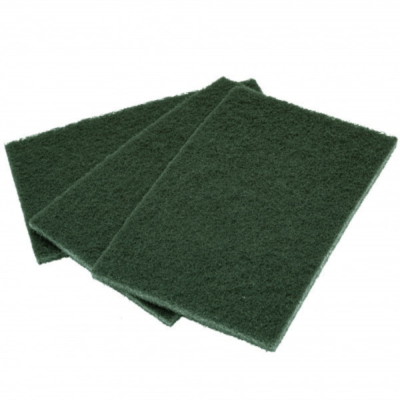 Скотч брайт лист 150*230 мм Р240 зелений   1шт./уп