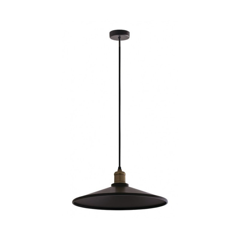 Світильник Підвіс h=120 cм, d=36 см, 1*60Вт,Е-27, арт. SHANGHAI 18331 чорний