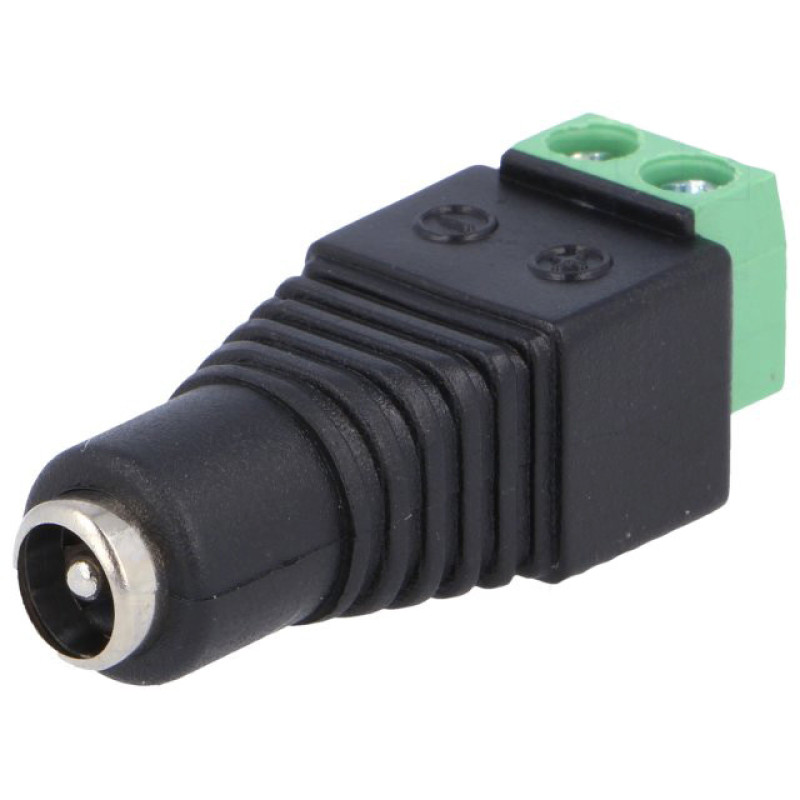 Роз'єм живлення 5,5х2,1мм, з клемною колодкою МАМА