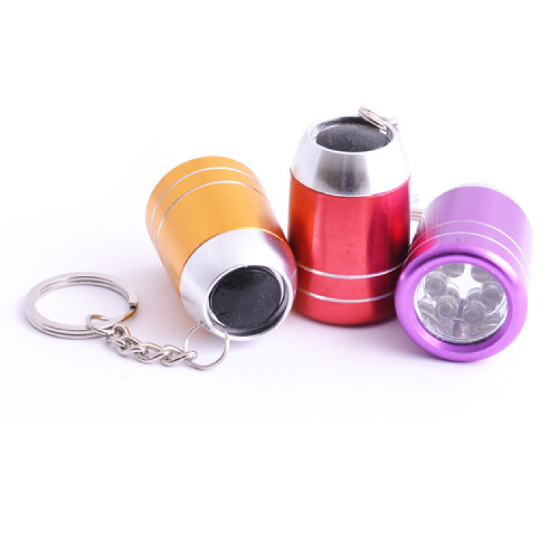 Ліхтар брелок DQ 01 6Led, 2*CR 2032, 40*27мм